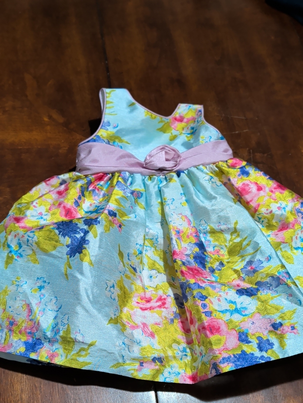 Girls Size 12 Mths. Marmellata Floral Dress With Crinoline Underneath